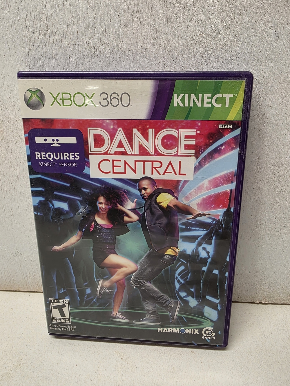 Dance Central Xbox 360 Kinect Complete Manual Tested Working Harmonix